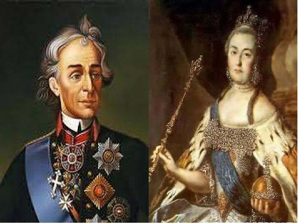 Суворов был любимчиком Екатерины II. Некоторые моменты из истории отношений двух великих людей.