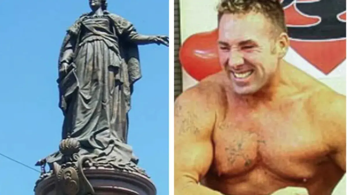 На Украине памятник Екатерине II хотят заменить на скульптуру порноактера Билли Херрингтона. После «выигрышной петиции» вопрос рассмотрит Зеленский