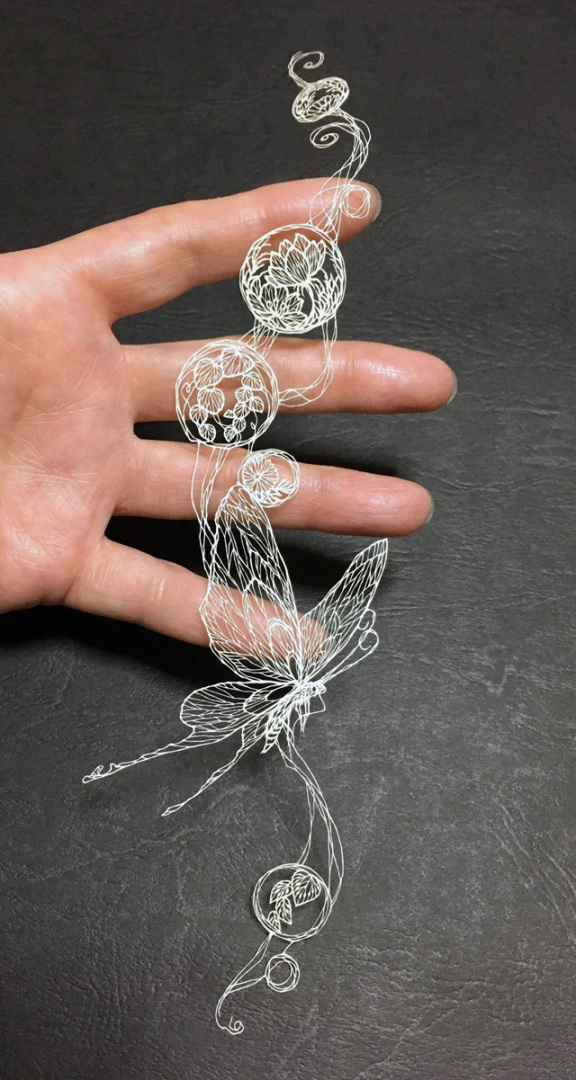 Шедевры с помощью ножа и бумаги