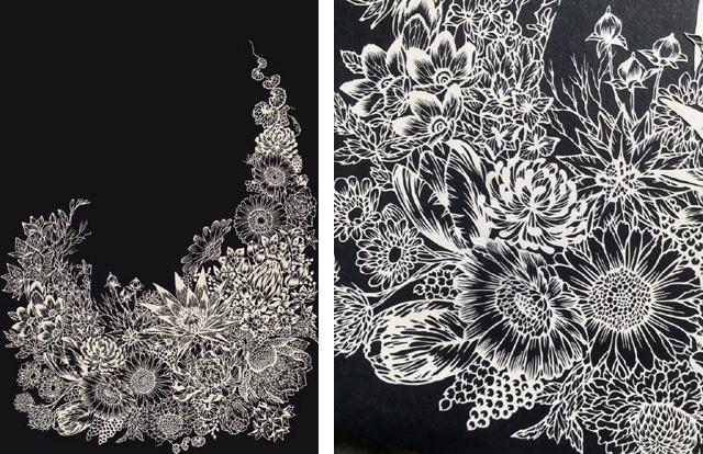 Шедевры с помощью ножа и бумаги