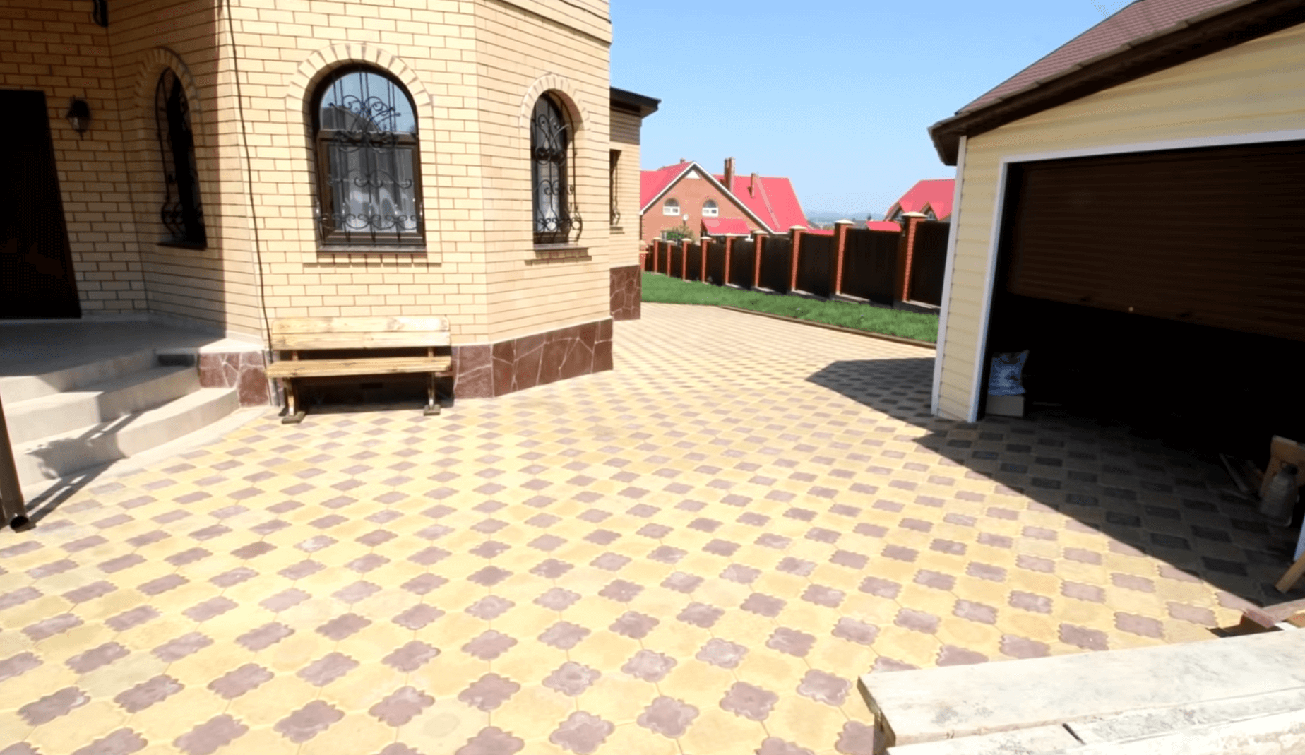 Декорирование брусчаткой - советы мастера