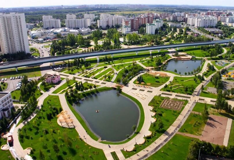 Особенности городского ландшафта