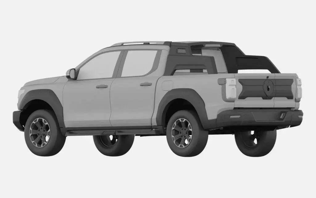 В России запатентован флагманский пикап от Great Wall Motor