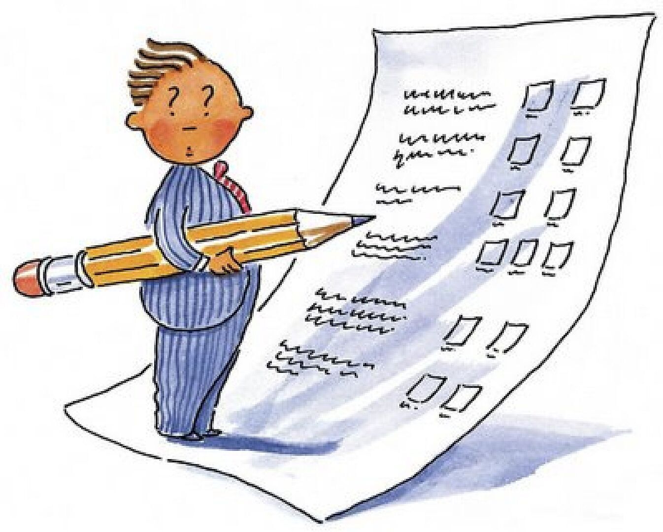 Чтобы привести мысли в порядок надо пройти тест