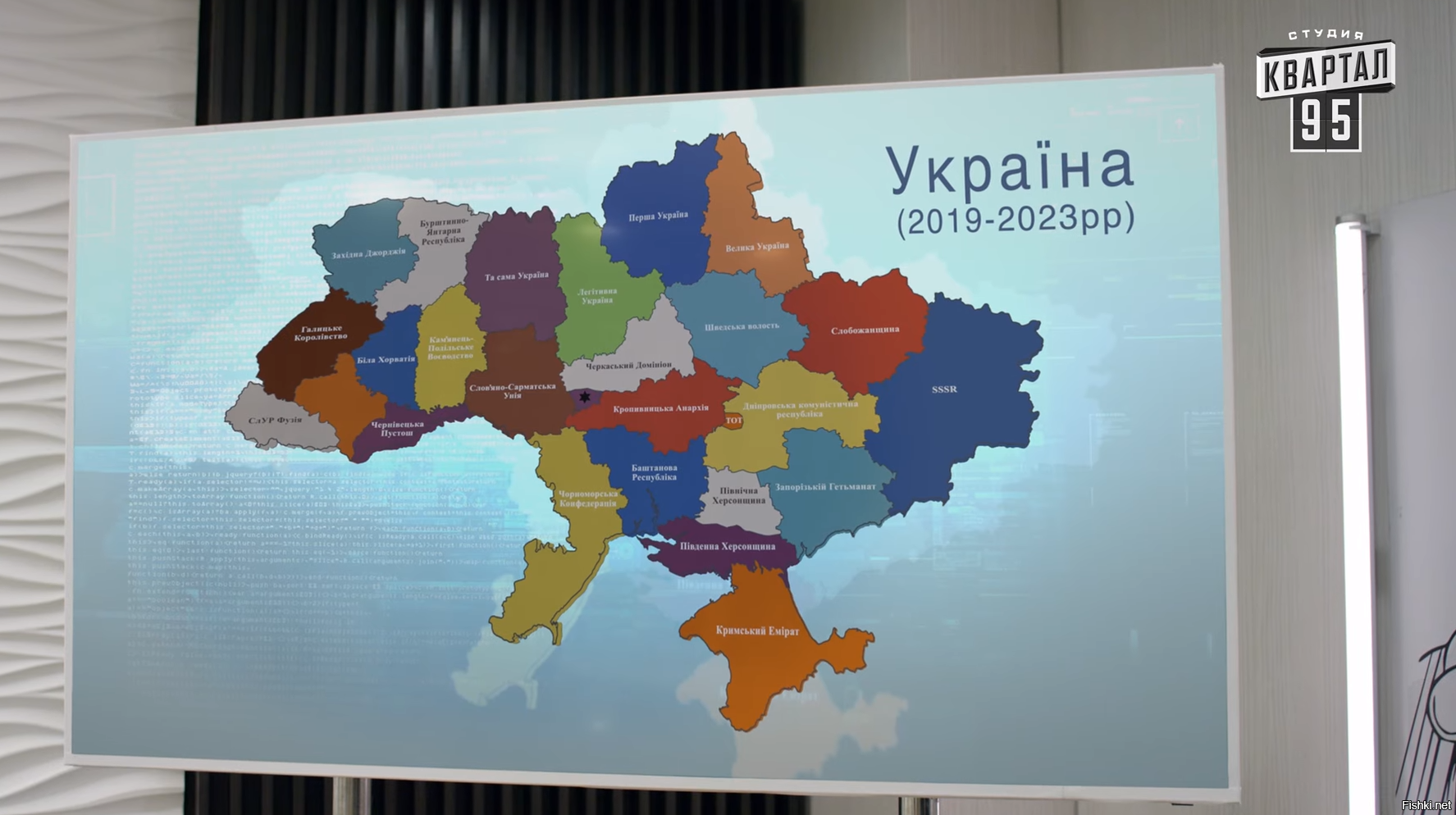 Карта украины 2030