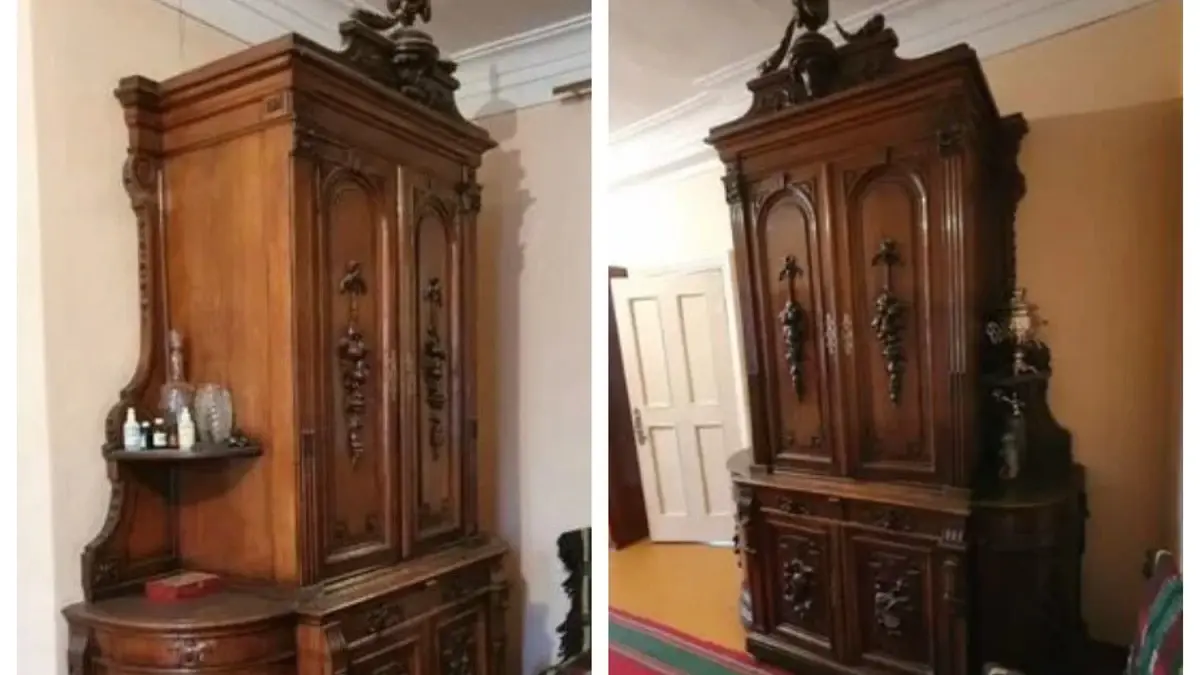 Буфет за 950 тыс. рублей: правнук военкома Бердска продает буфет за 950 тыс. рублей в отличном состоянии. Семейной реликвии почти 200 лет