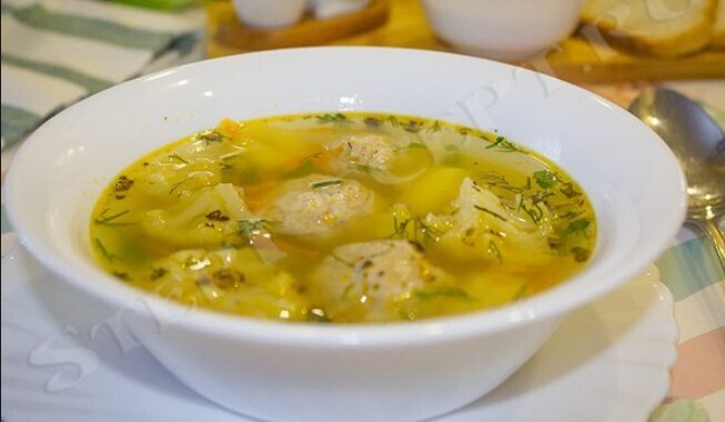 Чешский суп из цветной капусты