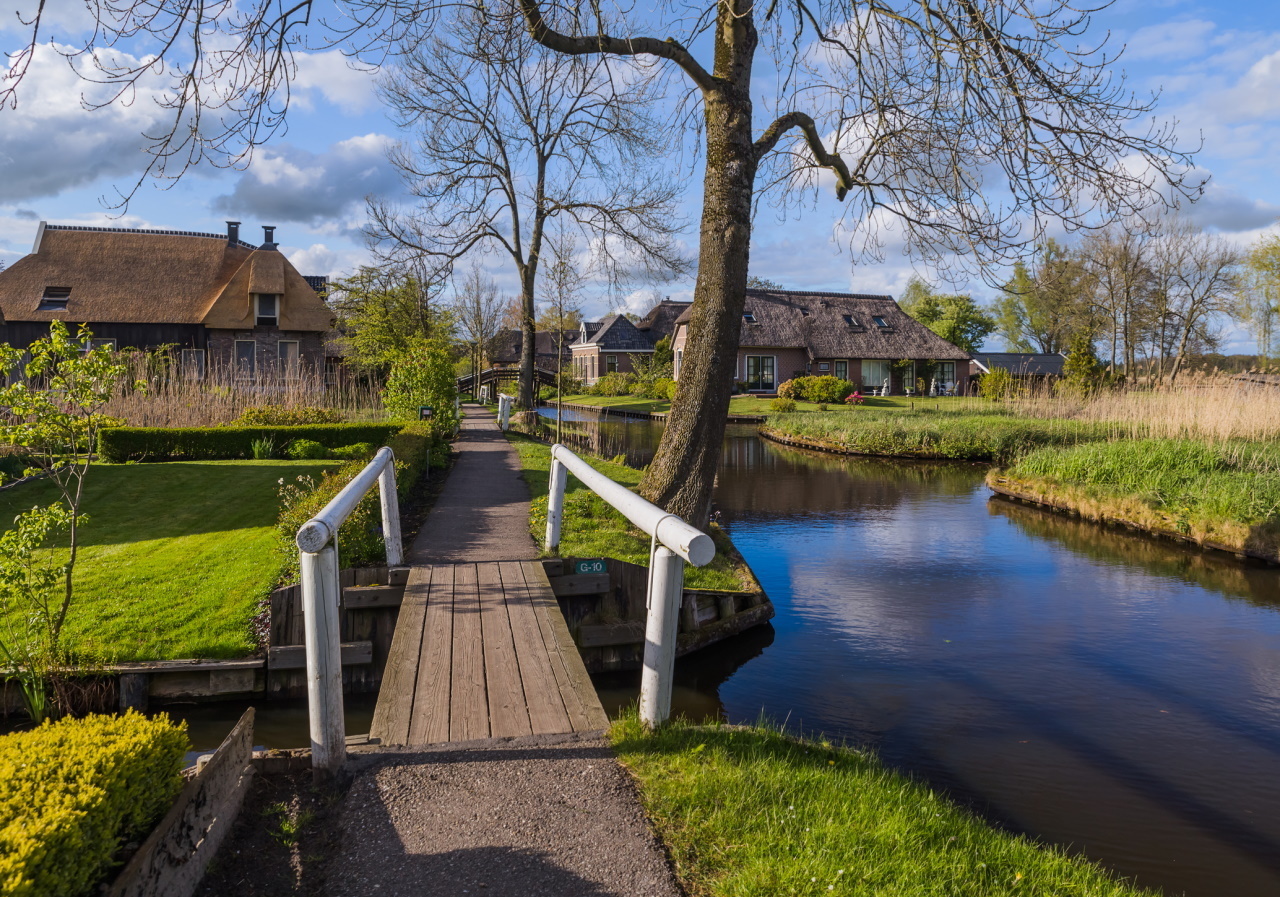 Город Гитхорн в Нидерландах
