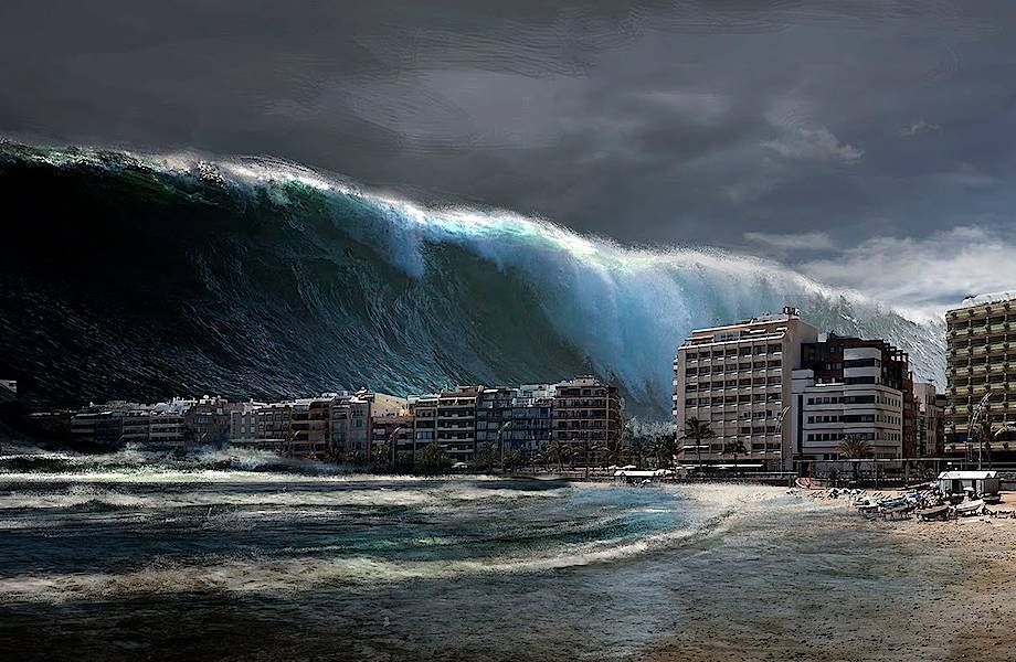 Самые страшные цунами