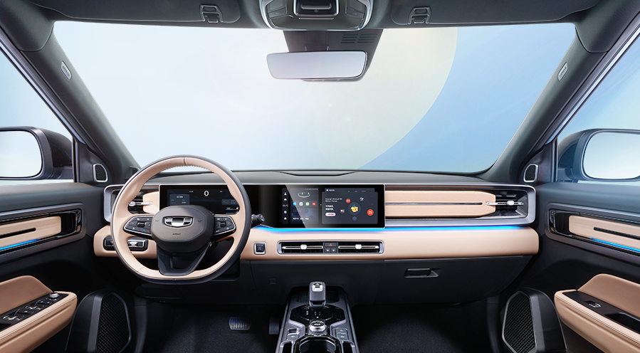 В Китае представлен обновлённый кроссовер Geely Icon