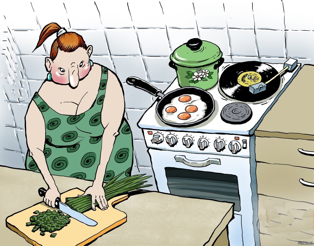 Не жили они ни мирно, ни счастливо и не умерли в один день!