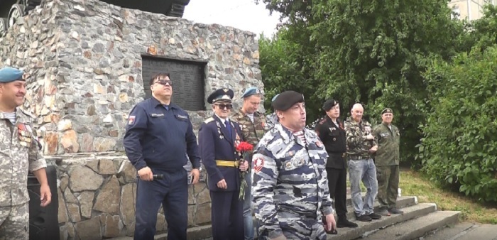 День десантника в Первоуральске. ТВ.