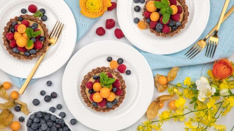 Трехслойный Ягодный пирог Без выпечки от Джой Маккарти