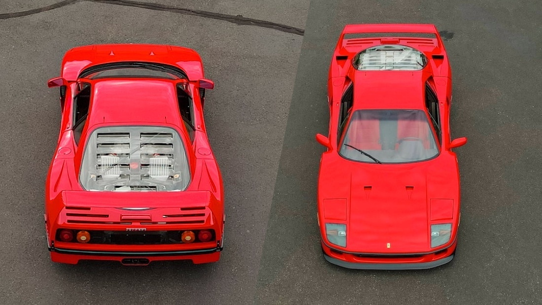 Суперкар Ferrari F40 выставлен на продажу на 2,5 млн долларов