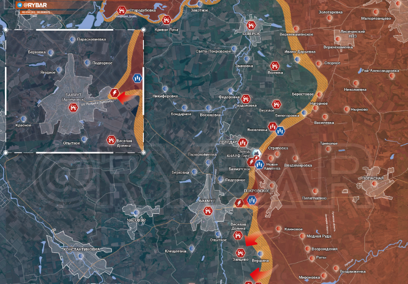 Украина-Россия спецоперация день 253-й, Боевые места на Карте сражений.Брифинг МО, важные данные - Украина, 3.11.2022 года. Донбасс новая информация