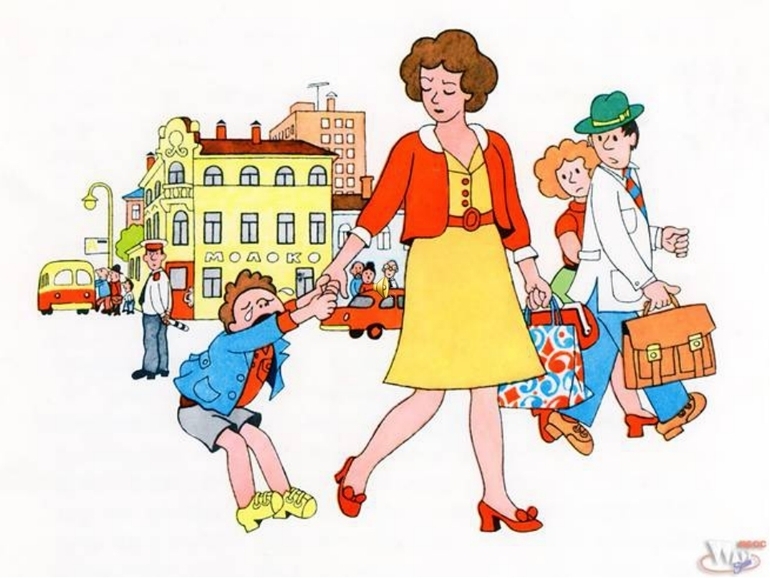 Веселая страничка. Как Петя перешел в третий класс.