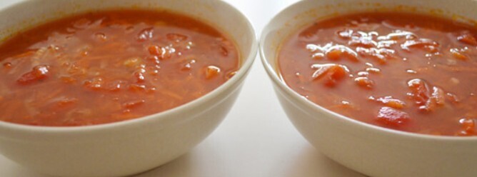 Чешский томатный суп