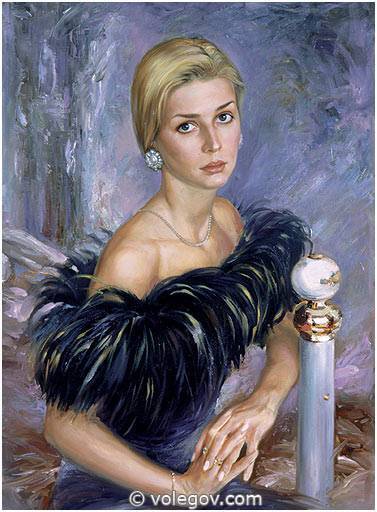 "О женщина, ты слабостью сильна!" Прекрасные женские образы Владимира Волегова.