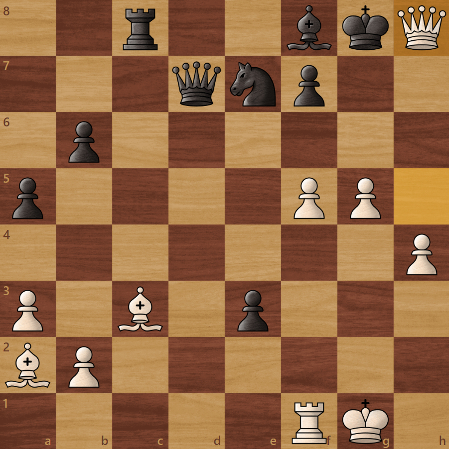 Найдите как поставить мат Цукерторту.