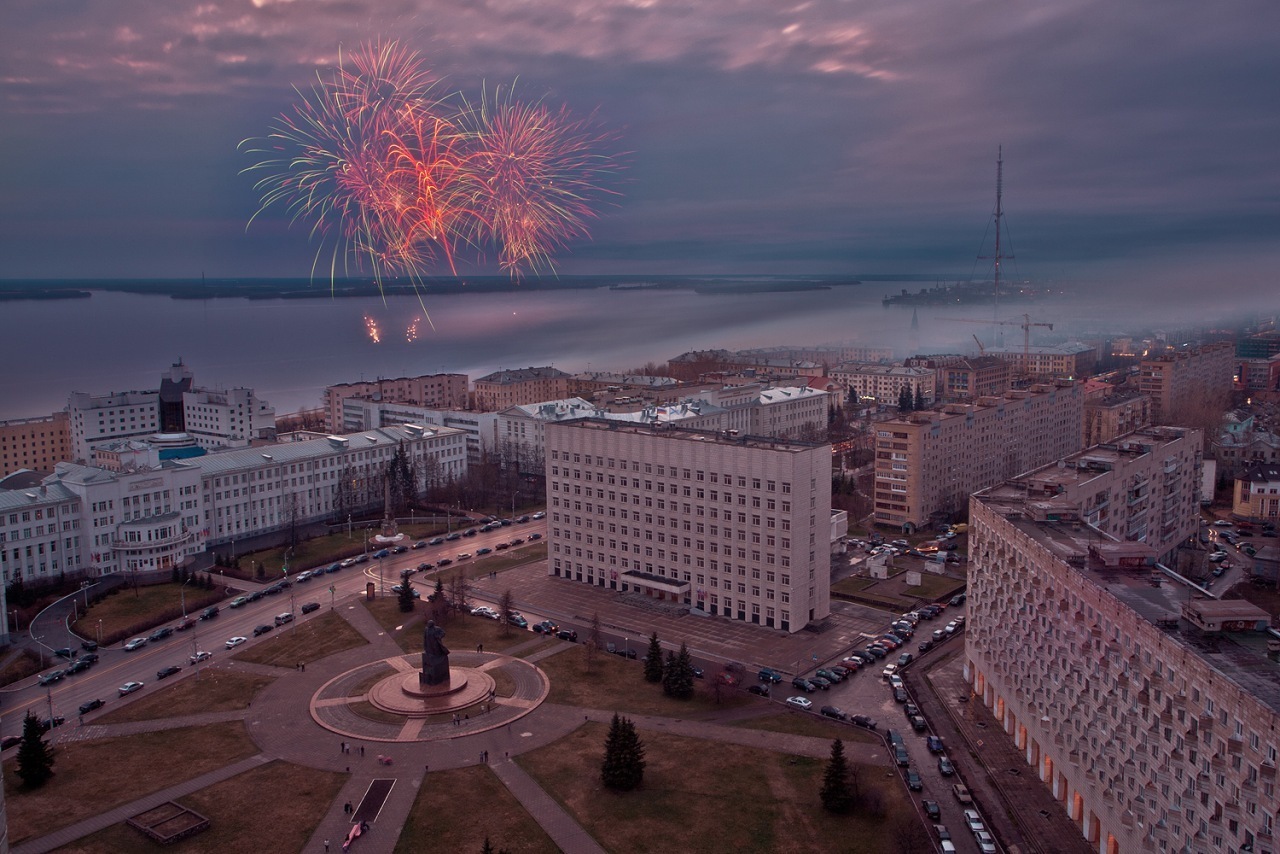 Красивые места в архангельске для