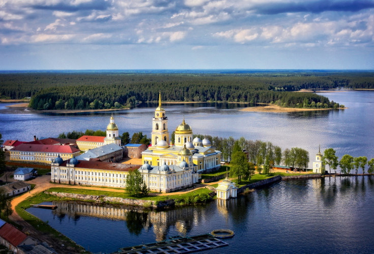 Паломничество на озеро Селигер в Тверской области. Нилова пустынь
