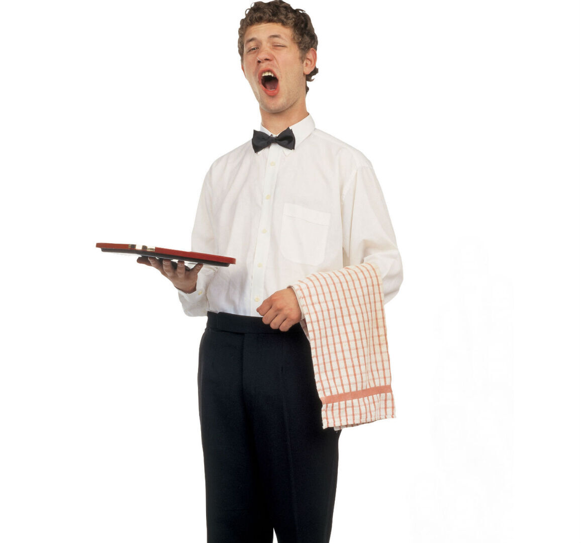 Обнаглевший официант в кафе. Смешной случай из жизни