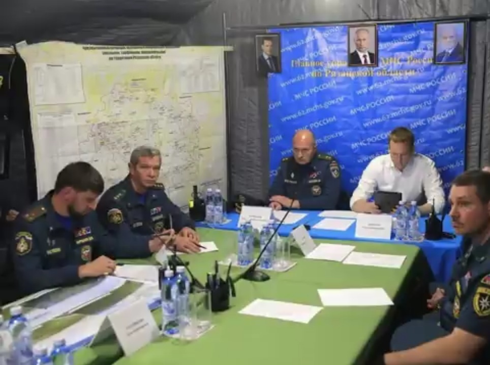 Горит огнём родная Русь