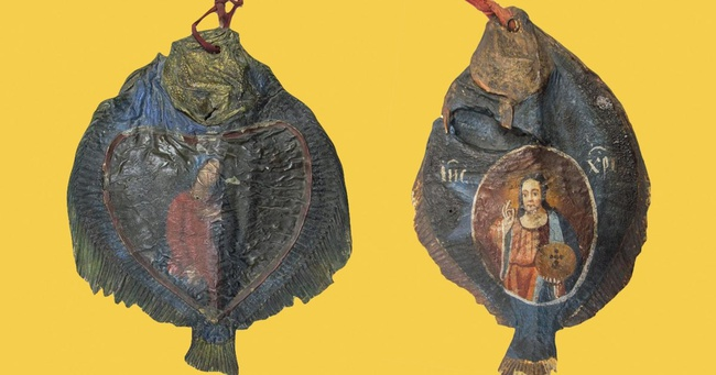 Святые образа на сушеной рыбе. Кто и почему придумал такую иконопись