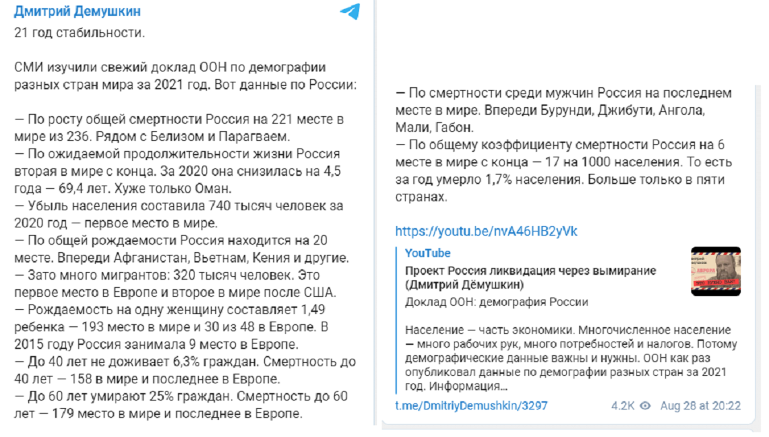 Новости России, о которых не расскажут Соловьёв со Скабеевой.