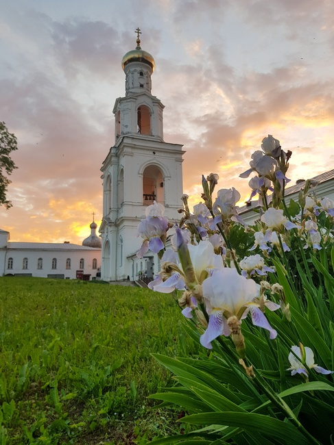 Великий Новгород. Свято-Юрьев мужской монастырь и его Георгиевский собор