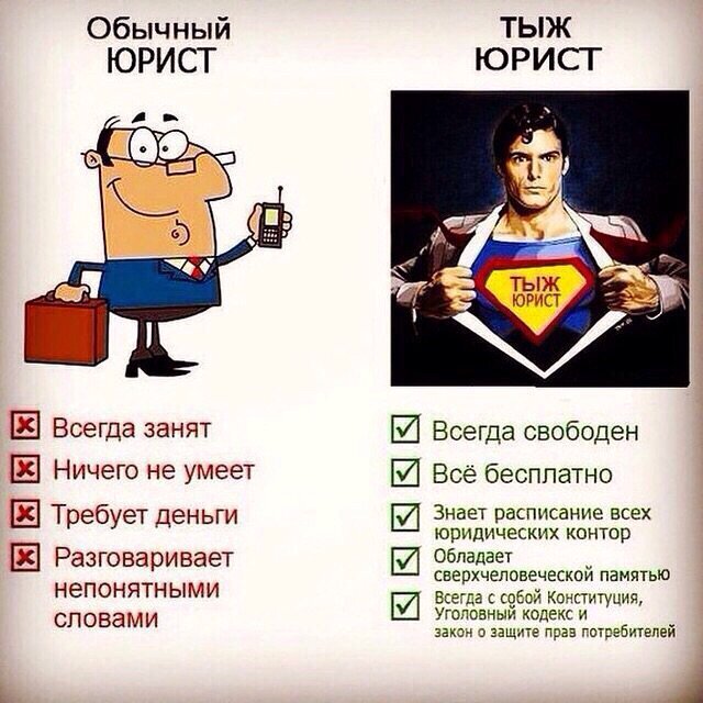 "Ты же юрист!" Обязан ли юрист бесплатно помогать всем желающим?