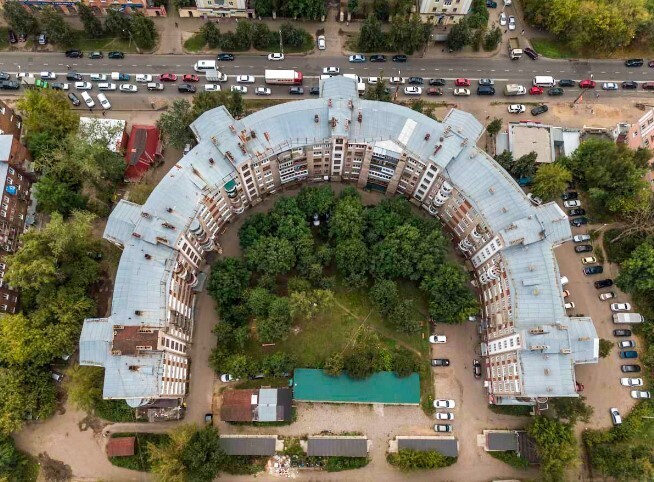 Почему в СССР строили круглые дома