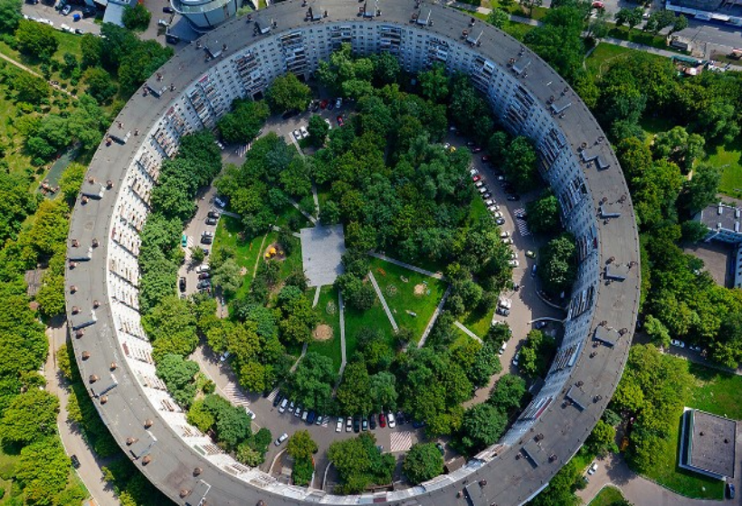 Почему в СССР строили круглые дома