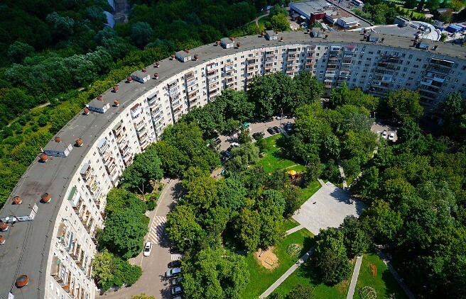 Почему в СССР строили круглые дома