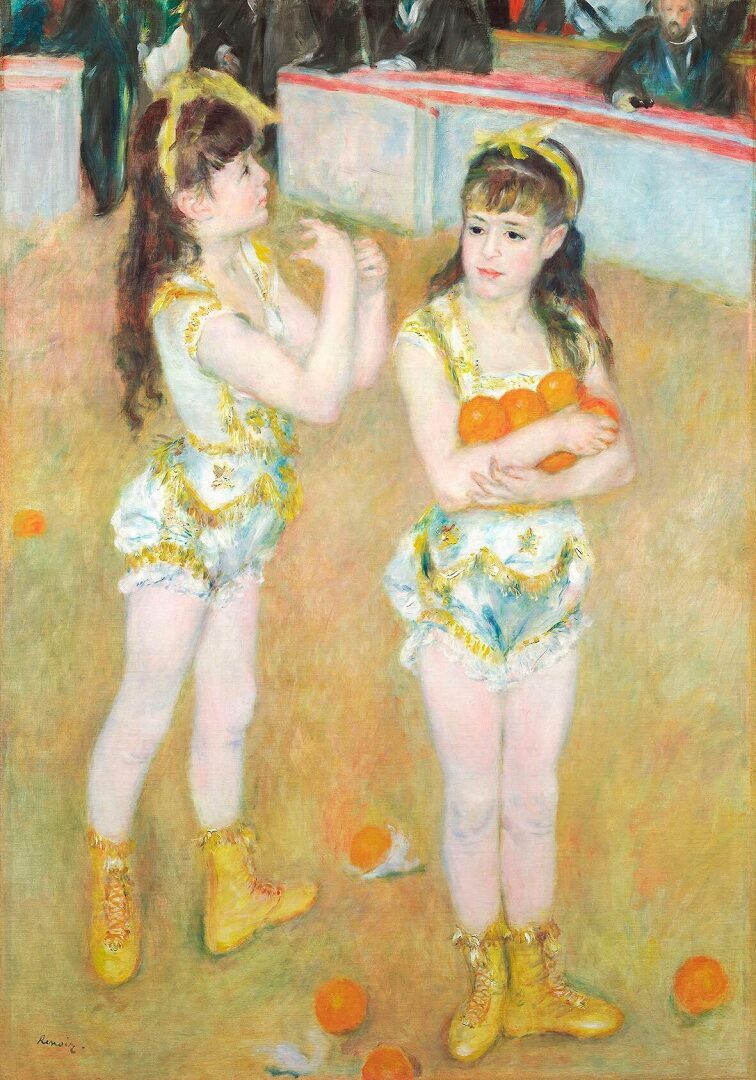 Танцовщица картина ренуара