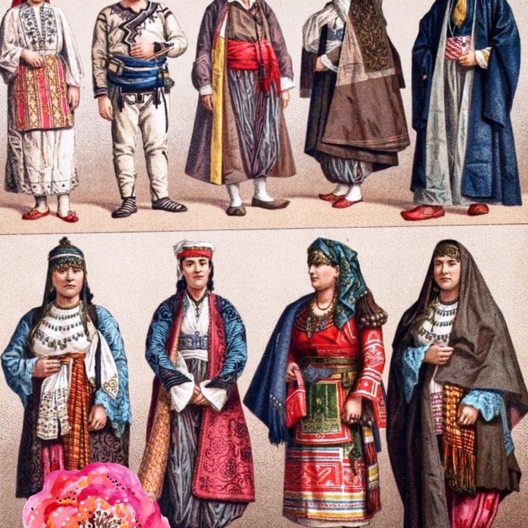 Одежда мужчин Османской империи 16 века