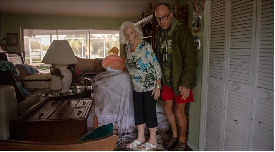 Ошеломляющий масштаб разрушений урагана Ян становится очевидным во Флориде