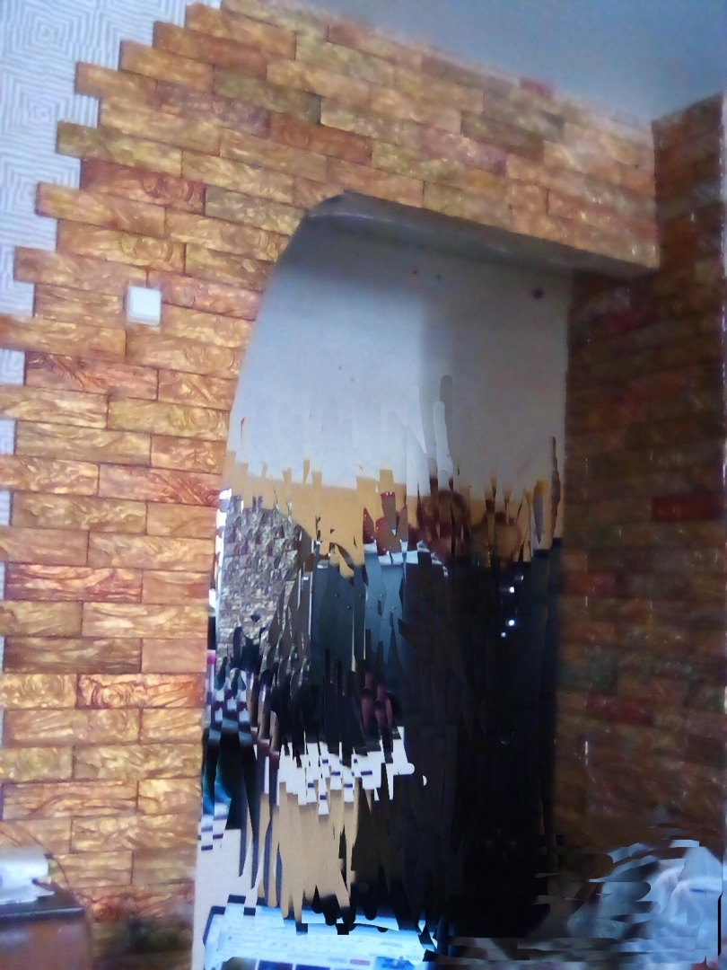 Красивая арочка из кирпичиков своими руками