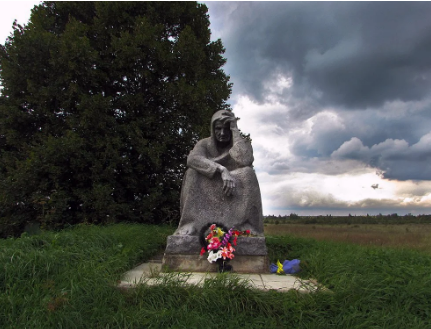 КРАСУХА - ПОЛНОСТЬЮ СОЖЕННАЯ НЕМЦАМИ ДЕРЕВНЯ В ПСКОВСКОЙ ОБЛАСТИ