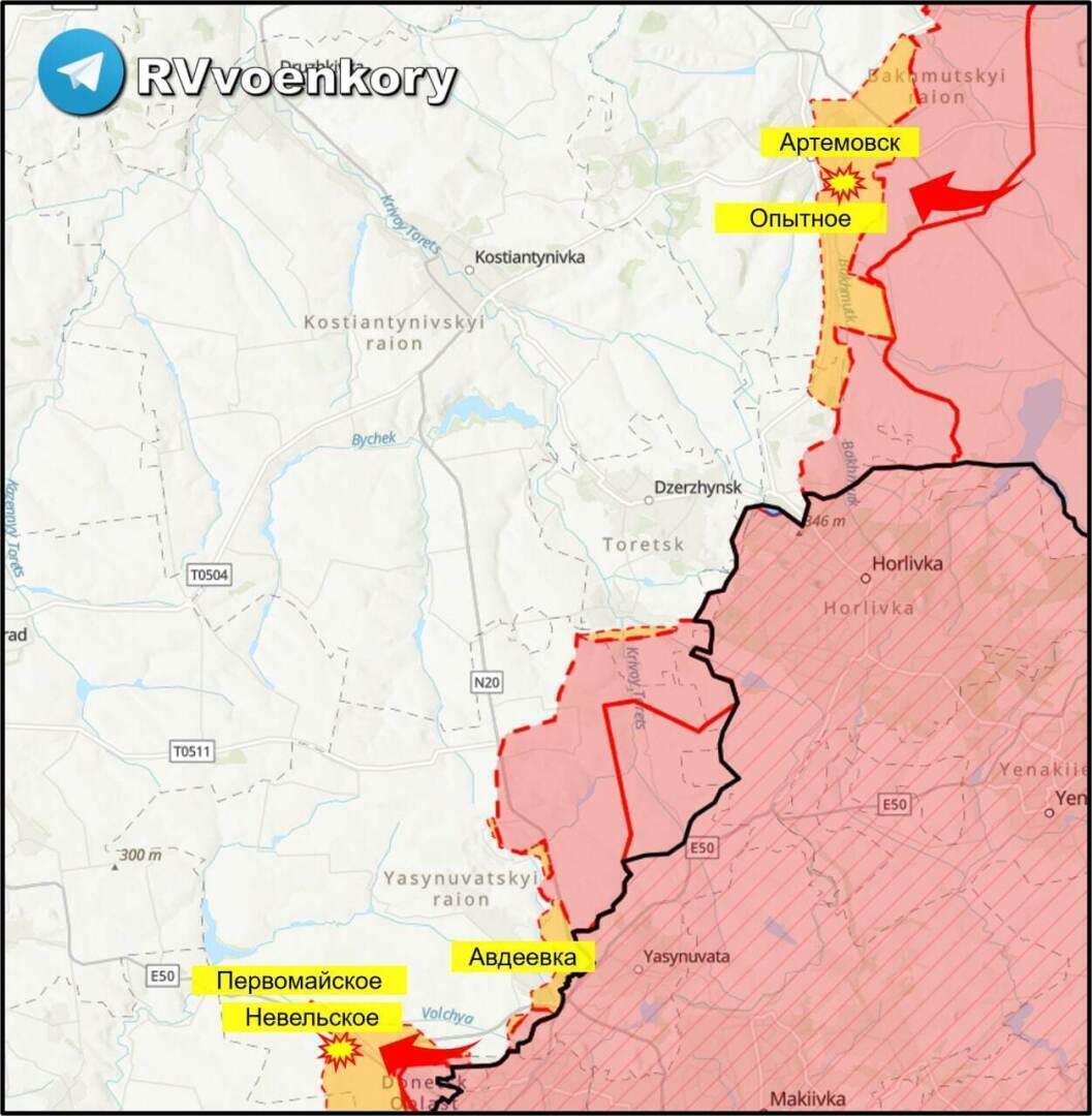 Херсон последние новости карта боевых действий