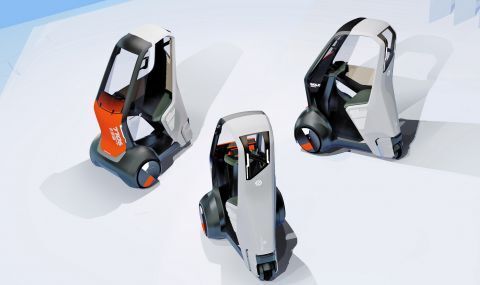 Renault показала революционный трехколесный велосипед