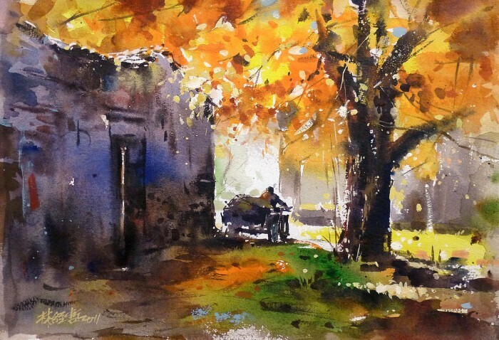 Осенние мотивы. «Художник, что рисует дождь»