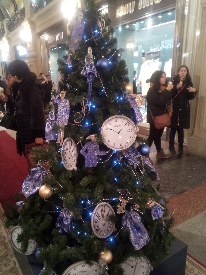 Гуляем по ГУМу и мечтаем о зимней сказке