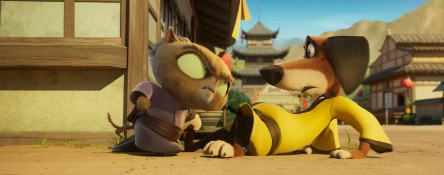 Мультфильм "Пёс-самурай и город кошек" оказался пошлым американским мультфильмом