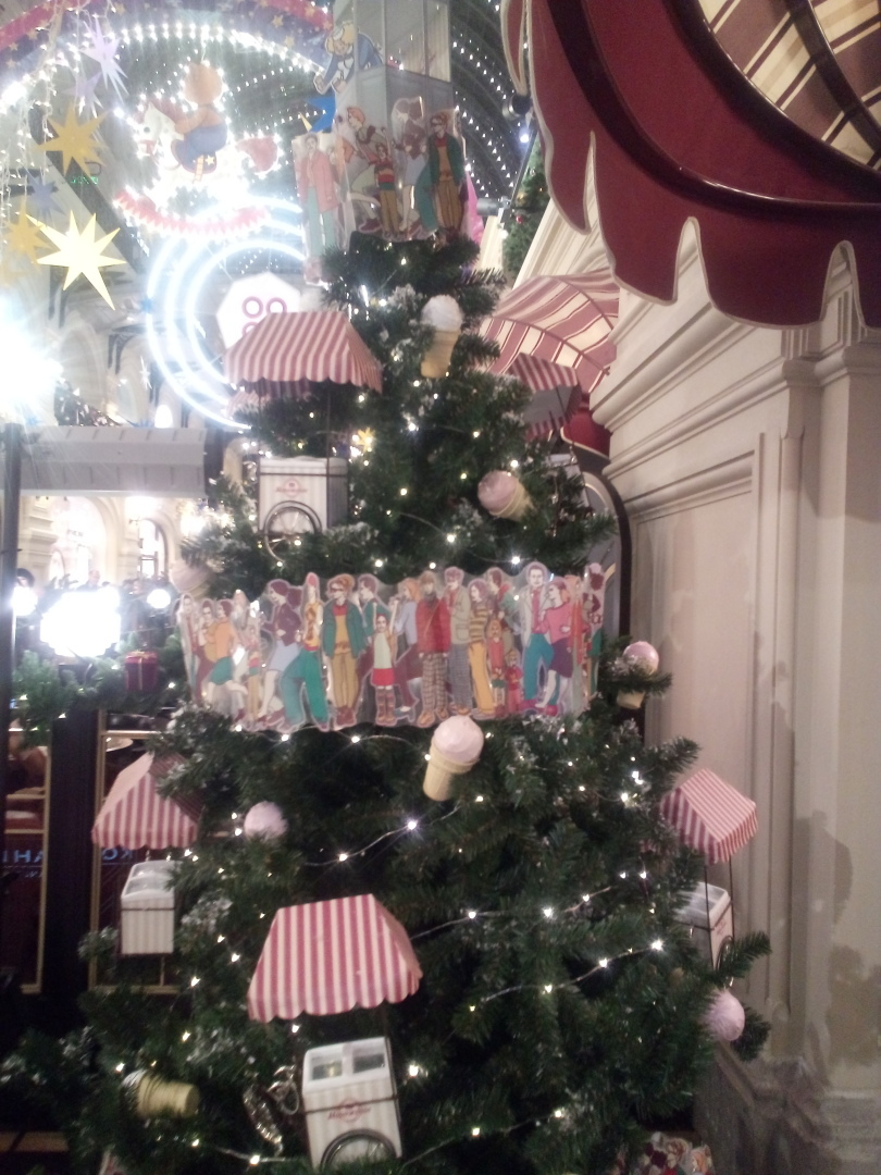 Гуляем по ГУМу и мечтаем о зимней сказке