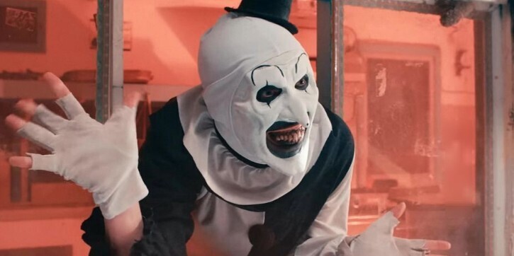 Ужас: клоун Арт станет следующим великим злодеем в жанре ужасов ?