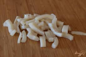 Вкусный салатик из кальмаров всего из трех ингредиентов