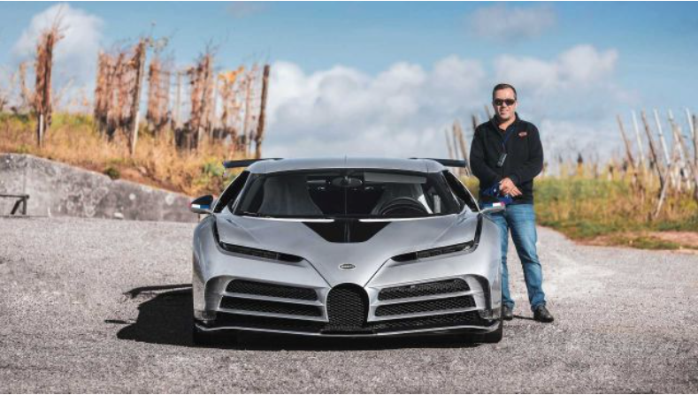 Bugatti тестирует Centodieci на протяжении 350 километров на скорости до 380 км/ч перед каждой поставкой.