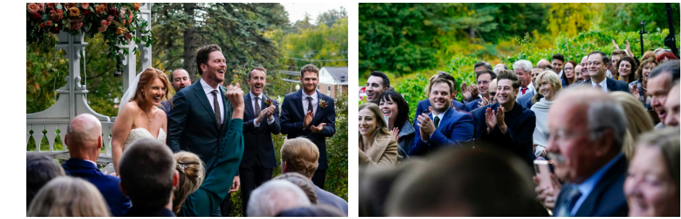 Всегда свадебный певец, наконец, невеста.