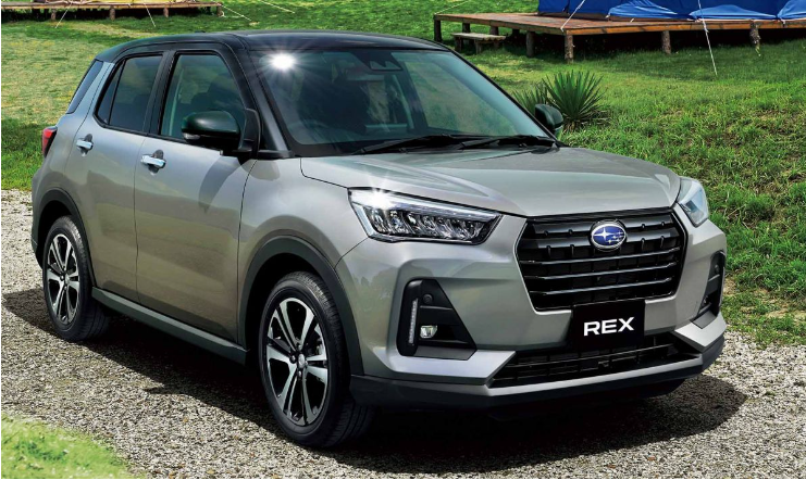 Subaru REX — небольшой кроссовер с передним приводом.